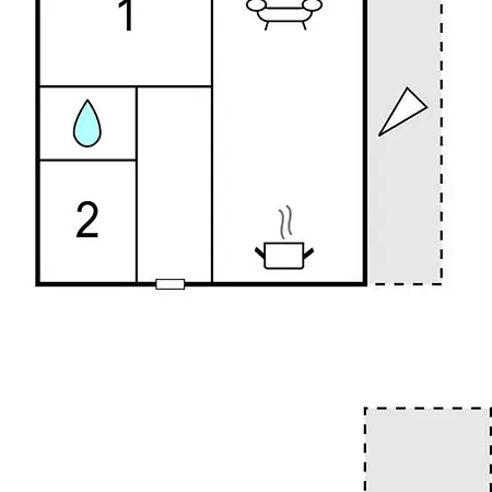 Appartamento Cozy In With Kitchen Dramalj
